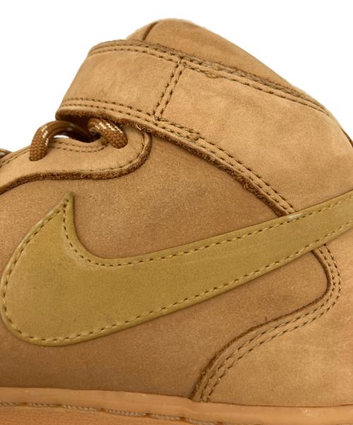 NIKE（ナイキ）NIKE (ナイキ) AIR FORCE 1 MID '07 FLAX ブラウン サイズ:26.5cmの古着・服飾アイテム