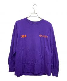 WIND AND SEA×DEVILOCK（ウィンダンシー×デヴィロック）の古着「長袖カットソー」｜パープル