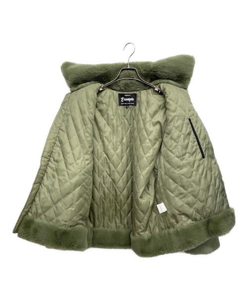 EXAMPLE（エグザンプル）EXAMPLE (エグザンプル) ファージャケット グリーン サイズ:Mの古着・服飾アイテム