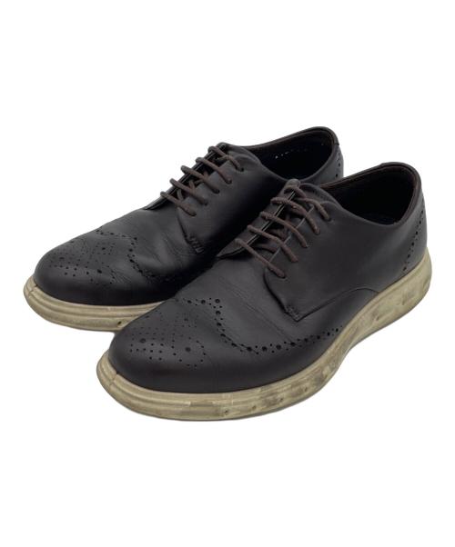 ECCO（エコー）ECCO (エコー) HYBRID 720 ブラウン サイズ:UK6の古着・服飾アイテム