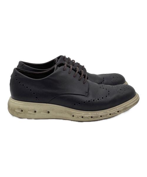 ECCO（エコー）ECCO (エコー) HYBRID 720 ブラウン サイズ:UK6の古着・服飾アイテム