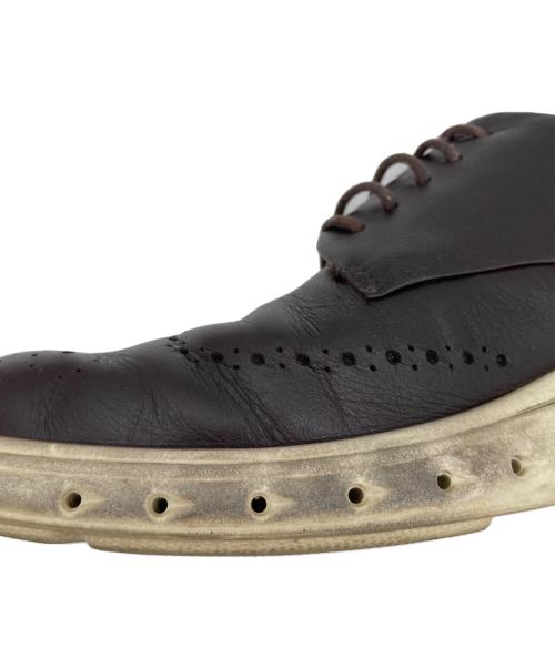 ECCO（エコー）ECCO (エコー) HYBRID 720 ブラウン サイズ:UK6の古着・服飾アイテム