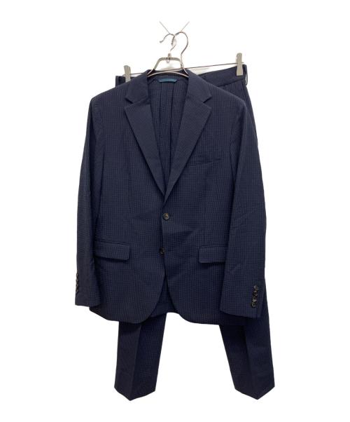 BLACK LABEL CRESTBRIDGE（ブラックレーベル クレストブリッジ）BLACK LABEL CRESTBRIDGE (ブラックレーベル クレストブリッジ) セットアップスーツ ネイビー サイズ:ジャケットM、スラックスSの古着・服飾アイテム