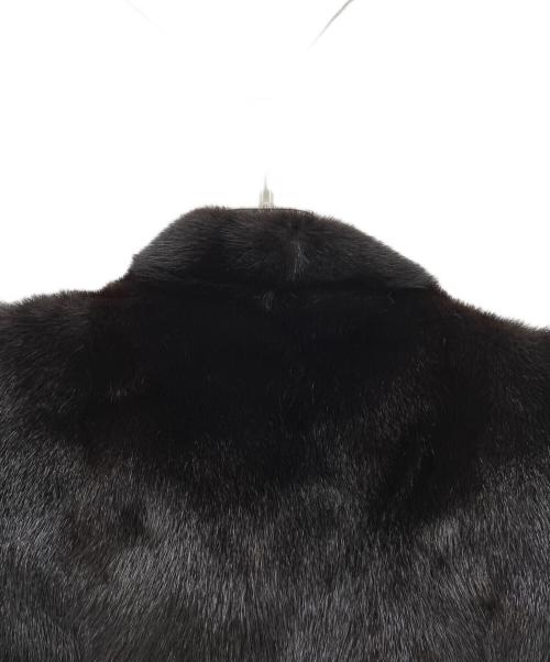ZENSHIN（ゼンシン）ZENSHIN (ゼンシン) 毛皮ハーフコート ブラック サイズ:13の古着・服飾アイテム