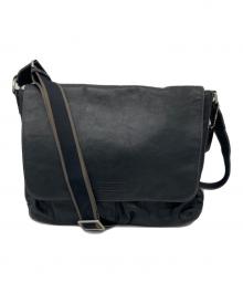 COACH（コーチ）の古着「メッセンジャーバッグ」｜ブラック