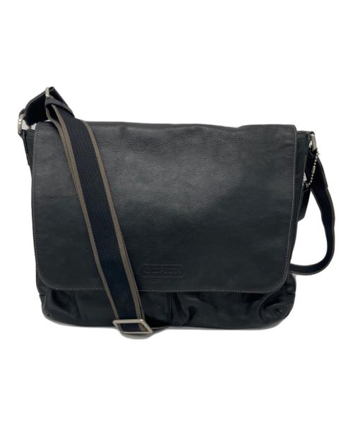 COACH（コーチ）COACH (コーチ) メッセンジャーバッグ ブラックの古着・服飾アイテム