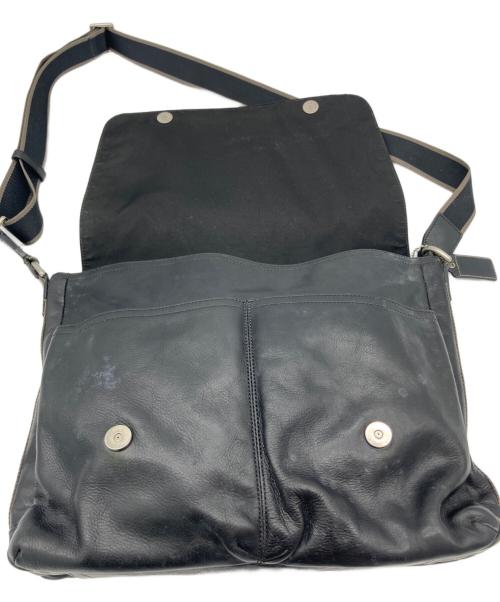 COACH（コーチ）COACH (コーチ) メッセンジャーバッグ ブラックの古着・服飾アイテム