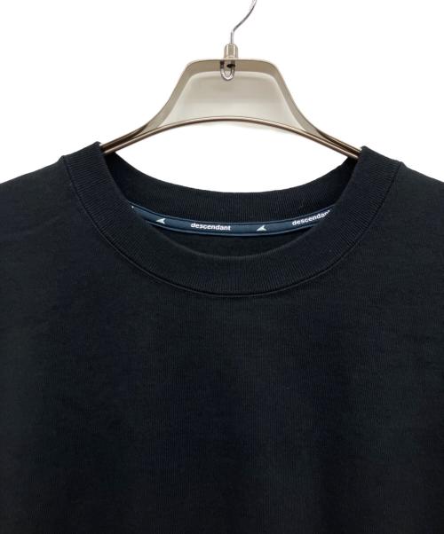 DESCENDANT（ディセンダント）DESCENDANT (ディセンダント) スウェット ブラック サイズ:②の古着・服飾アイテム