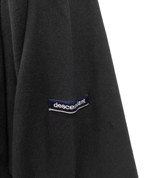 DESCENDANT（ディセンダント）DESCENDANT (ディセンダント) スウェット ブラック サイズ:②の古着・服飾アイテム
