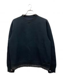sacai（サカイ）の古着「s Sponge Sweat Pullover　スウェット」｜ブラック
