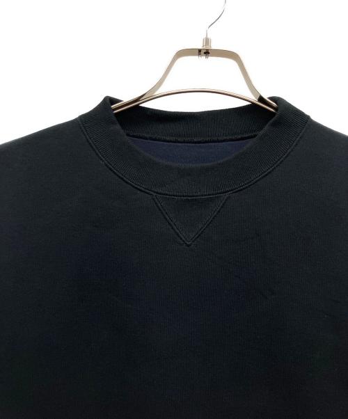 sacai（サカイ）sacai (サカイ) s Sponge Sweat Pullover　スウェット ブラック サイズ:2の古着・服飾アイテム