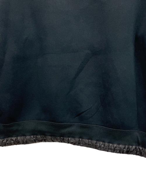 sacai（サカイ）sacai (サカイ) s Sponge Sweat Pullover　スウェット ブラック サイズ:2の古着・服飾アイテム