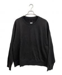 VISVIM（ビズビム）の古着「ULTIMATE JUMBO SB SWEAT L/S」｜ブラック