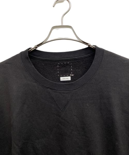 VISVIM（ビズビム）VISVIM (ビズビム) ULTIMATE JUMBO SB SWEAT L/S ブラック サイズ:5の古着・服飾アイテム