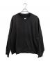 VISVIM（ビズビム）の古着「ULTIMATE JUMBO SB SWEAT L/S」｜ブラック