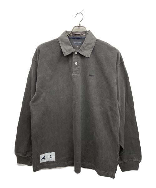 DESCENDANT（ディセンダント）DESCENDANT (ディセンダント) ラガーシャツ グレー サイズ:②の古着・服飾アイテム