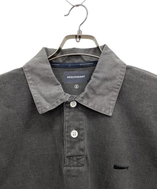 DESCENDANT（ディセンダント）DESCENDANT (ディセンダント) ラガーシャツ グレー サイズ:②の古着・服飾アイテム