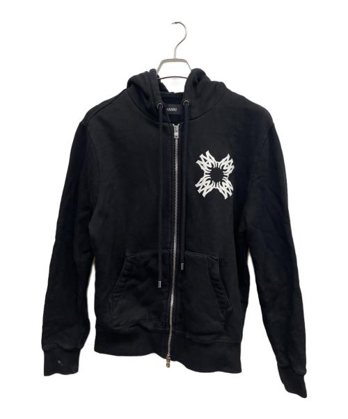 AMIRI（アミリ）AMIRI (アミリ) ジップパーカー ブラック サイズ:SMALLの古着・服飾アイテム