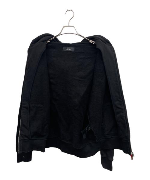 AMIRI（アミリ）AMIRI (アミリ) ジップパーカー ブラック サイズ:SMALLの古着・服飾アイテム