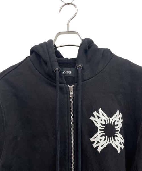 AMIRI（アミリ）AMIRI (アミリ) ジップパーカー ブラック サイズ:SMALLの古着・服飾アイテム
