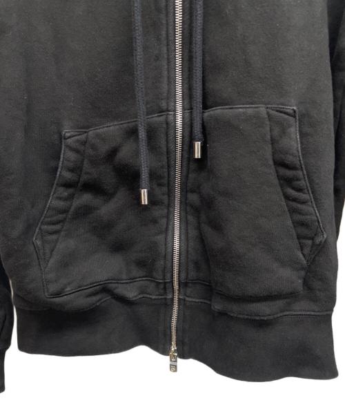 AMIRI（アミリ）AMIRI (アミリ) ジップパーカー ブラック サイズ:SMALLの古着・服飾アイテム
