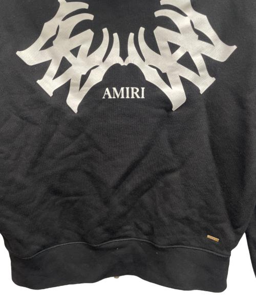 AMIRI（アミリ）AMIRI (アミリ) ジップパーカー ブラック サイズ:SMALLの古着・服飾アイテム