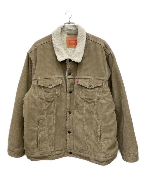 LEVI'S（リーバイス）LEVI'S (リーバイス) シェルパトラッカージャケット ベージュ サイズ:XLの古着・服飾アイテム