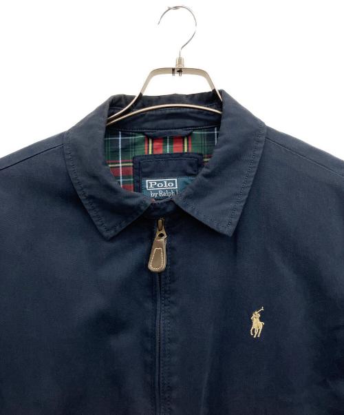 POLO RALPH LAUREN（ポロ・ラルフローレン）POLO RALPH LAUREN (ポロ・ラルフローレン) スイングトップ ネイビー サイズ:Mの古着・服飾アイテム