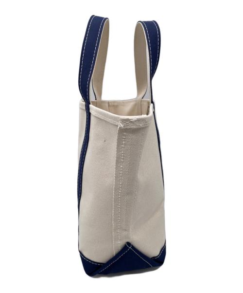 L.L.Bean（エルエルビーン）L.L.Bean (エルエルビーン) トートバッグ ベージュ×ネイビーの古着・服飾アイテム