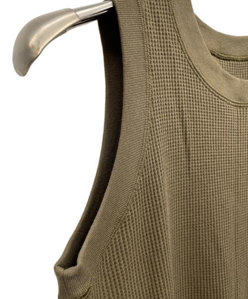 MUSE（ミューズ）MUSE (ミューズ) ノースリーブワンピース グリーン サイズ:サイズ表記無しの古着・服飾アイテム