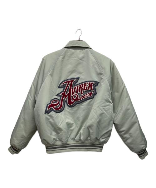 AVIREX（アヴィレックス）AVIREX (アヴィレックス) スタジャン グリーン サイズ:Lの古着・服飾アイテム