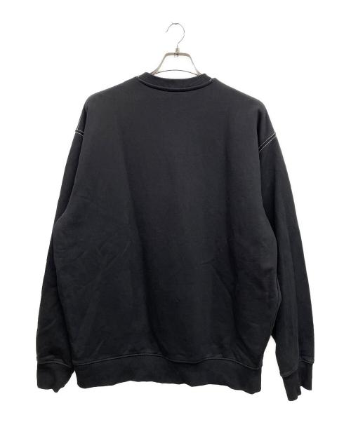 DIESEL（ディーゼル）DIESEL (ディーゼル) スウェット ブラック サイズ:Lの古着・服飾アイテム