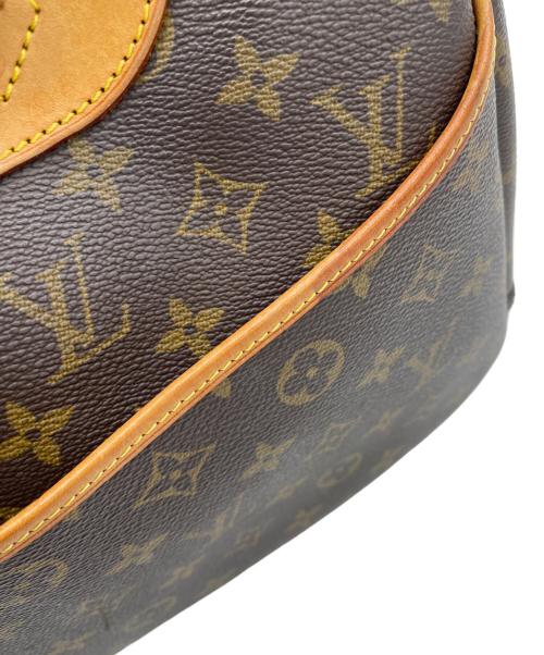 LOUIS VUITTON（ルイ ヴィトン）LOUIS VUITTON (ルイ ヴィトン) ドーヴィル(ボーリングヴァニティ)　モノグラム ブラウンの古着・服飾アイテム