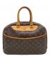 LOUIS VUITTON（ルイ ヴィトン）の古着「ドーヴィル(ボーリングヴァニティ)　モノグラム」｜ブラウン
