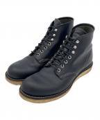 RED WINGレッドウィング）の古着「6-inch Classic Round」｜ブラック