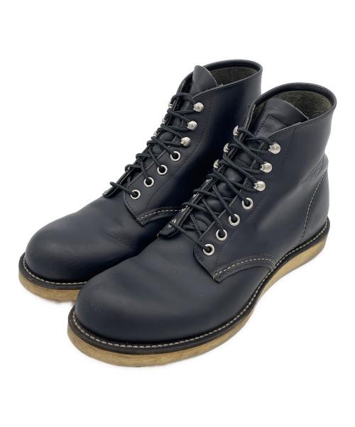 RED WING（レッドウィング）RED WING (レッドウィング) 6-inch Classic Round ブラック サイズ:26cmの古着・服飾アイテム