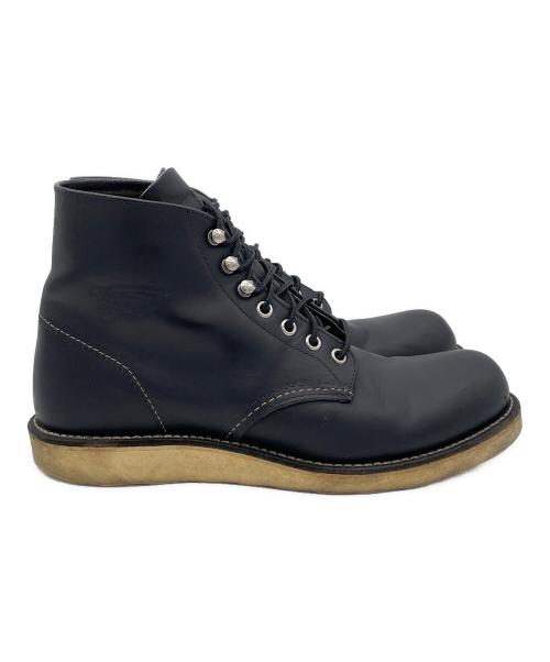 RED WING（レッドウィング）RED WING (レッドウィング) 6-inch Classic Round ブラック サイズ:26cmの古着・服飾アイテム