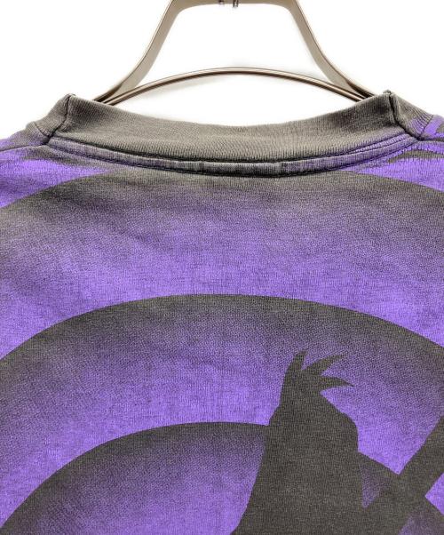 ACME（アクメ）ACME (アクメ) 半袖カットソー パープル×ブラック サイズ:Mの古着・服飾アイテム