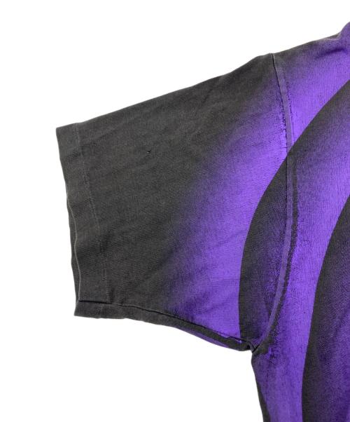ACME（アクメ）ACME (アクメ) 半袖カットソー パープル×ブラック サイズ:Mの古着・服飾アイテム