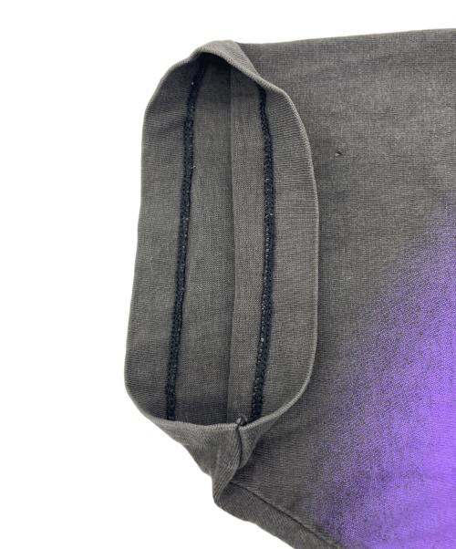 ACME（アクメ）ACME (アクメ) 半袖カットソー パープル×ブラック サイズ:Mの古着・服飾アイテム