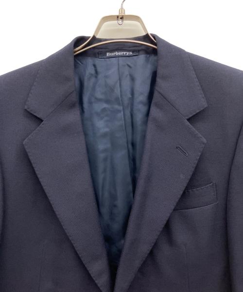 Burberry's（バーバリーズ）Burberry's (バーバリーズ) テーラードジャケット ネイビー サイズ:サイズ表記無しの古着・服飾アイテム