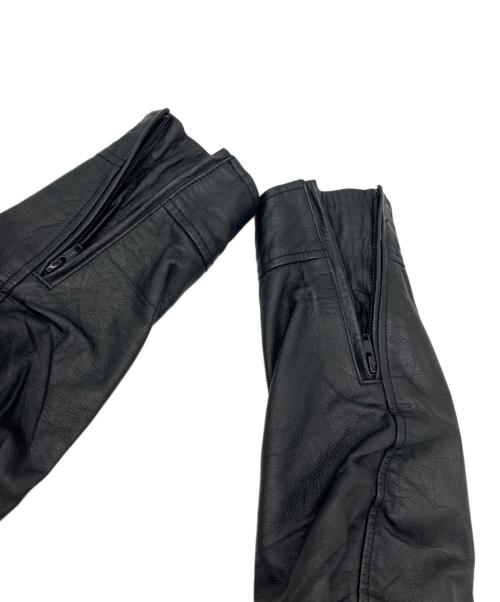 HARLEY-DAVIDSON（ハーレーダビッドソン）HARLEY-DAVIDSON (ハーレーダビッドソン) レザージャケット ブラック サイズ:サイズ表記無しの古着・服飾アイテム
