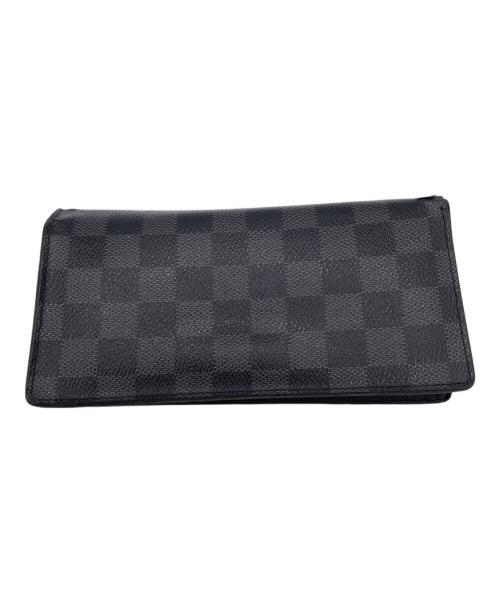 LOUIS VUITTON（ルイ ヴィトン）LOUIS VUITTON (ルイ ヴィトン) 長財布 ブラックの古着・服飾アイテム