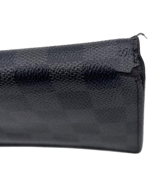 LOUIS VUITTON（ルイ ヴィトン）LOUIS VUITTON (ルイ ヴィトン) 長財布 ブラックの古着・服飾アイテム