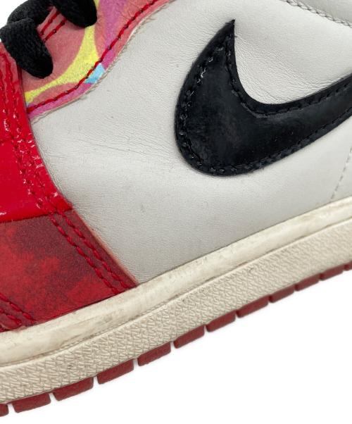 NIKE（ナイキ）NIKE (ナイキ) SPIDER-MAN×NIKE AIR JORDAN 1 HIGH OG SP レッド×ブラック サイズ:26cmの古着・服飾アイテム