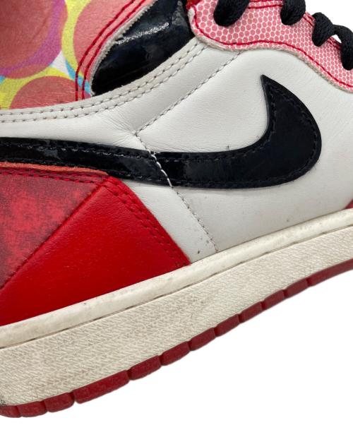 NIKE（ナイキ）NIKE (ナイキ) SPIDER-MAN×NIKE AIR JORDAN 1 HIGH OG SP レッド×ブラック サイズ:26cmの古着・服飾アイテム