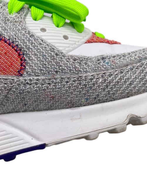 NIKE（ナイキ）NIKE (ナイキ) NIKE AIR MAX 90 ホワイト×グリーン サイズ:27.5の古着・服飾アイテム