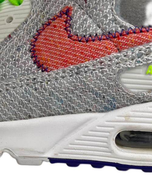 NIKE（ナイキ）NIKE (ナイキ) NIKE AIR MAX 90 ホワイト×グリーン サイズ:27.5の古着・服飾アイテム