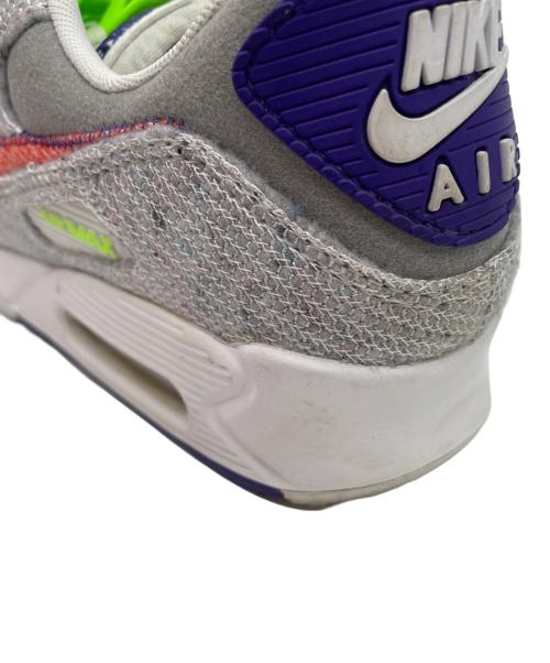 NIKE（ナイキ）NIKE (ナイキ) NIKE AIR MAX 90 ホワイト×グリーン サイズ:27.5の古着・服飾アイテム