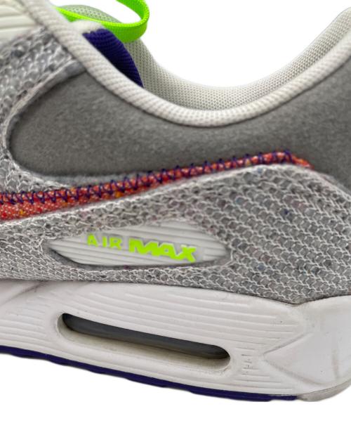 NIKE（ナイキ）NIKE (ナイキ) NIKE AIR MAX 90 ホワイト×グリーン サイズ:27.5の古着・服飾アイテム